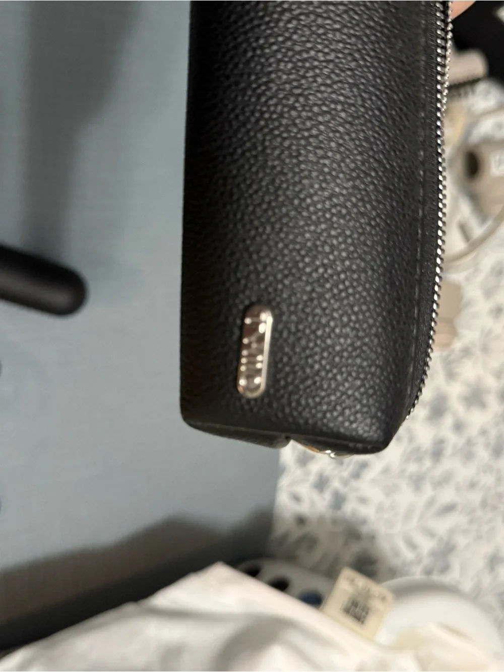 Black Travel Hair Straightening Brush with Case